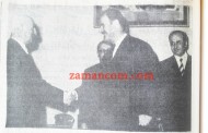 وفد شعبي أردني لتهنئة الرئيس حافظ الأسد (آذار 1971)