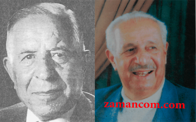 من اليمين: الدكتور نبيه ارشيدات والمحامي ضيف الله الحمود